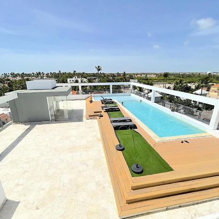 Rooftop Pool Ducassi Studio Suites Deluxe Hotel Beach Club & Spa Punta Cana Kültér fotó