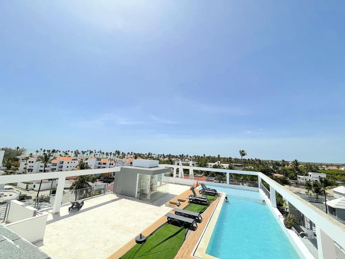 Rooftop Pool Ducassi Studio Suites Deluxe Hotel Beach Club & Spa Punta Cana Kültér fotó